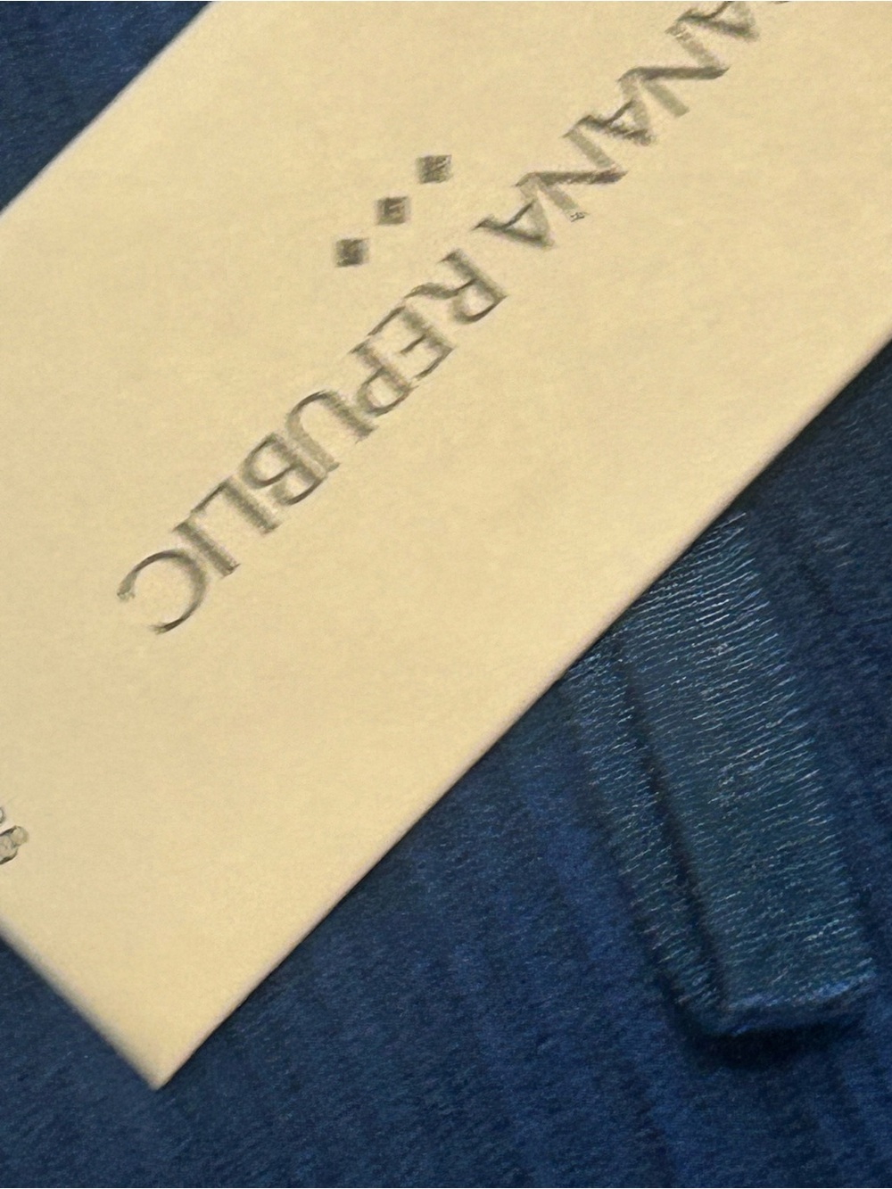 Nwt’s Banana Republic Dress Button Up Sleeveless Blue Maxi Dress Size Small 130$ - Picture 8 of 14